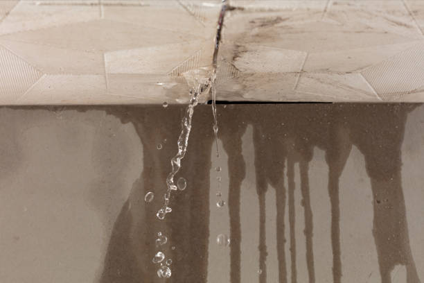 Professional Sewage Cleanup technician working in Cranston, RI